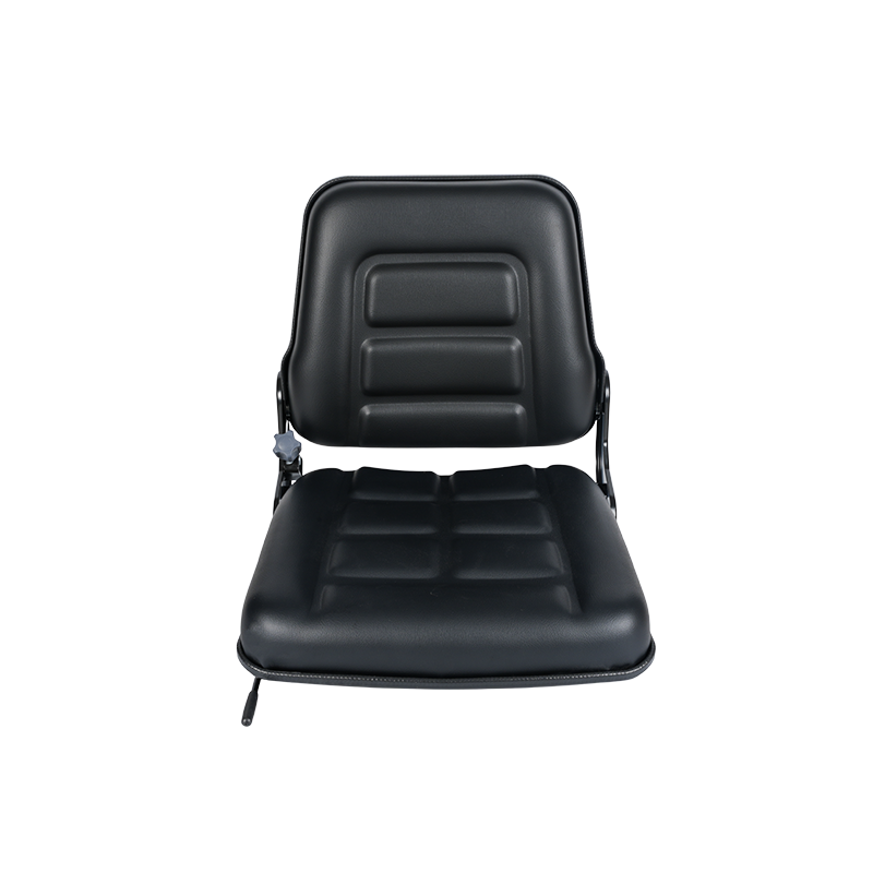BF1-1 Durable Ergonomic Certified Forklift Seat for Internal Combustion Forklifts with Black Vinyl