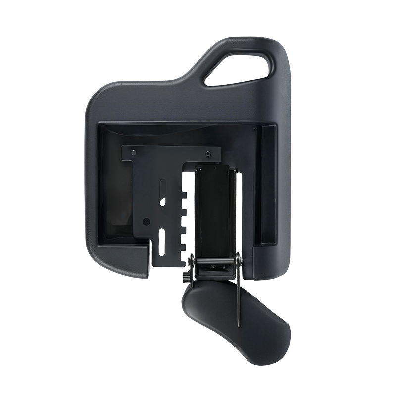 BF3 Single-Mold Polyurethane Eco-Friendly Seat with Vehicle-Contoured Design | Cost-Efficient Abrasion-Resistant Version for Stand-On Reach Forklifts