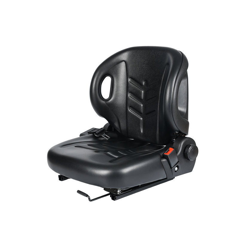 BF2-2 Universa Electric stacker Operator Seat - Waterproof Black Coated 4-Way Stretch cloth PVC with OPS Sensor Switch & Adjustable Backrest Compatible with Hangcha, Toyota
