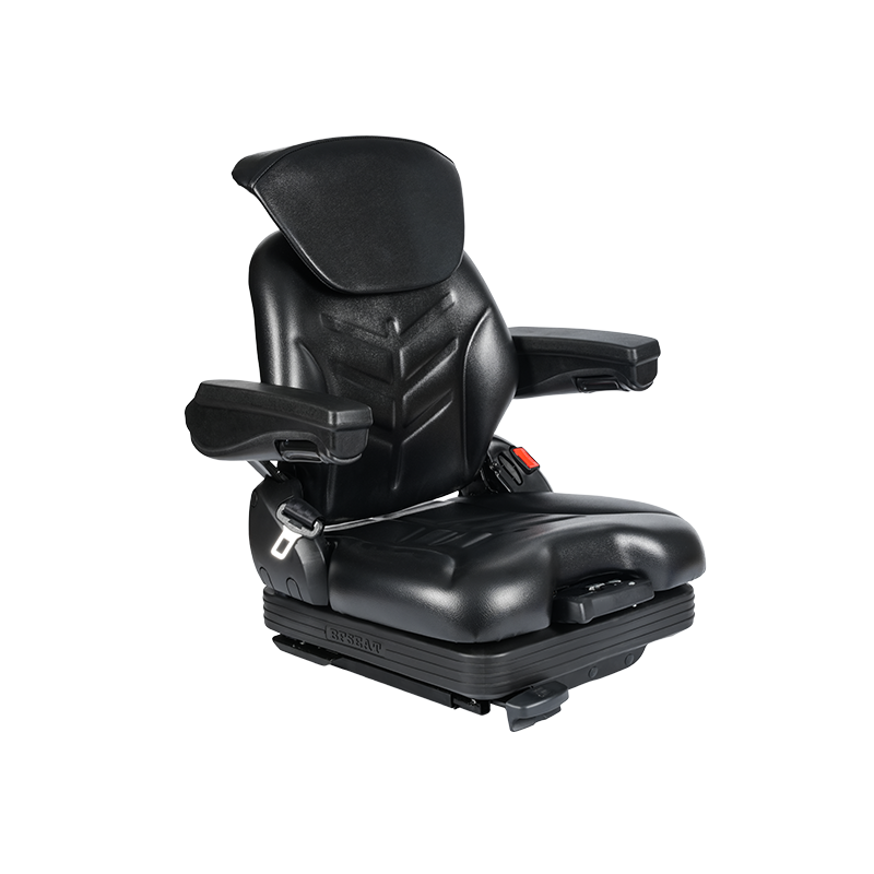 BF16MCD  EN13490 IT1+IT2 & ISO7096 Dual-Certified Low-Profile Mechanical Suspension Seat  Integrated seatbelt and OPS switch