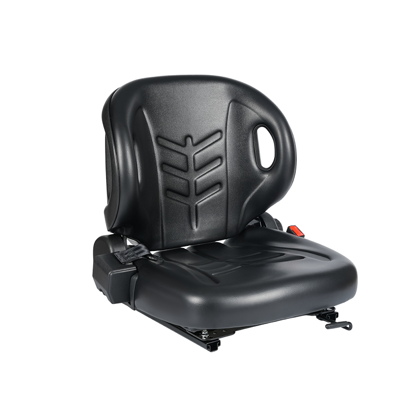 BF2-2 Universa Electric stacker Operator Seat - Waterproof Black Coated 4-Way Stretch cloth PVC with OPS Sensor Switch & Adjustable Backrest Compatible with Hangcha, Toyota