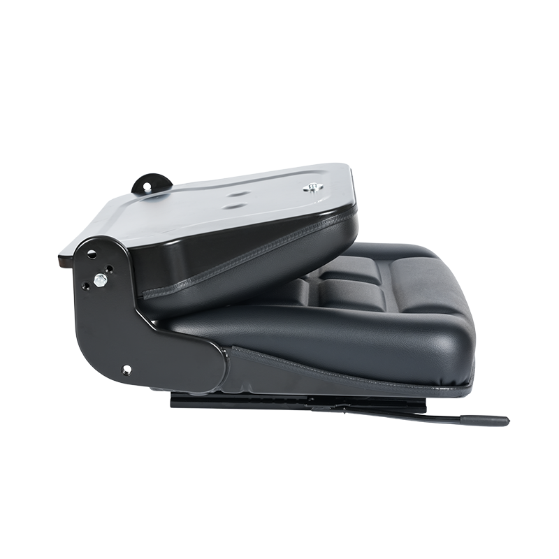 BF1-2 Fold-Flat Industrial Seat for Platform Trucks with Space-Efficient 95° Forward Fold Design