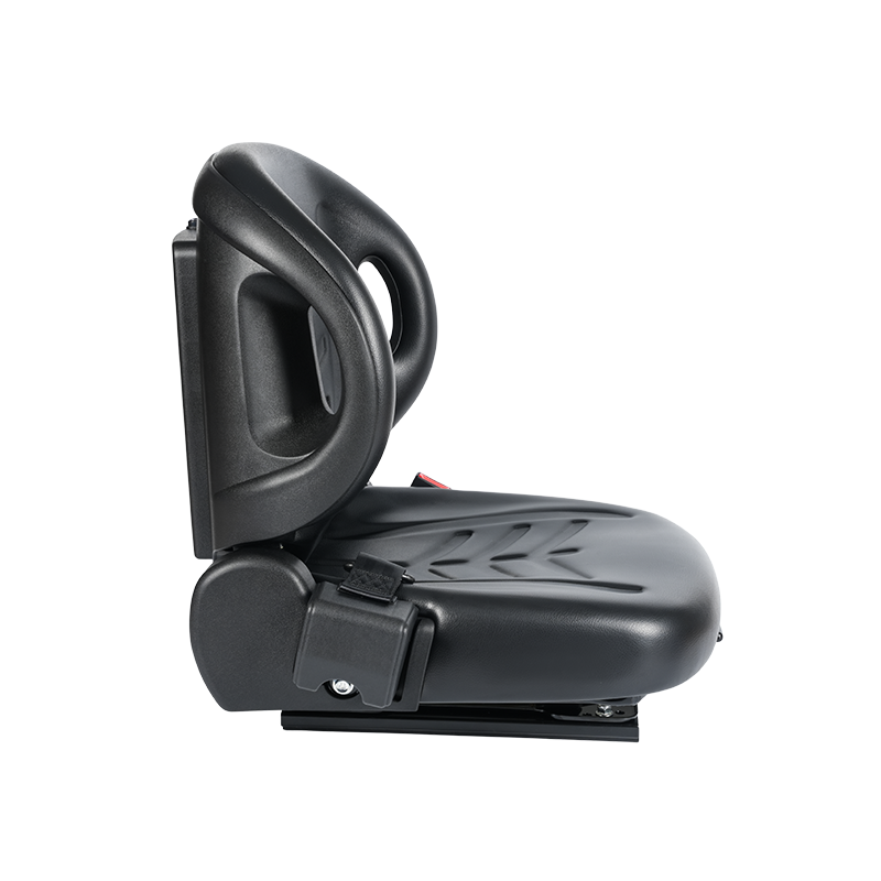 BF2-2 Universal Fit Flatbed Seat for Airport Tractors with 60° Recline, Retractable Seatbelt & Doc Box