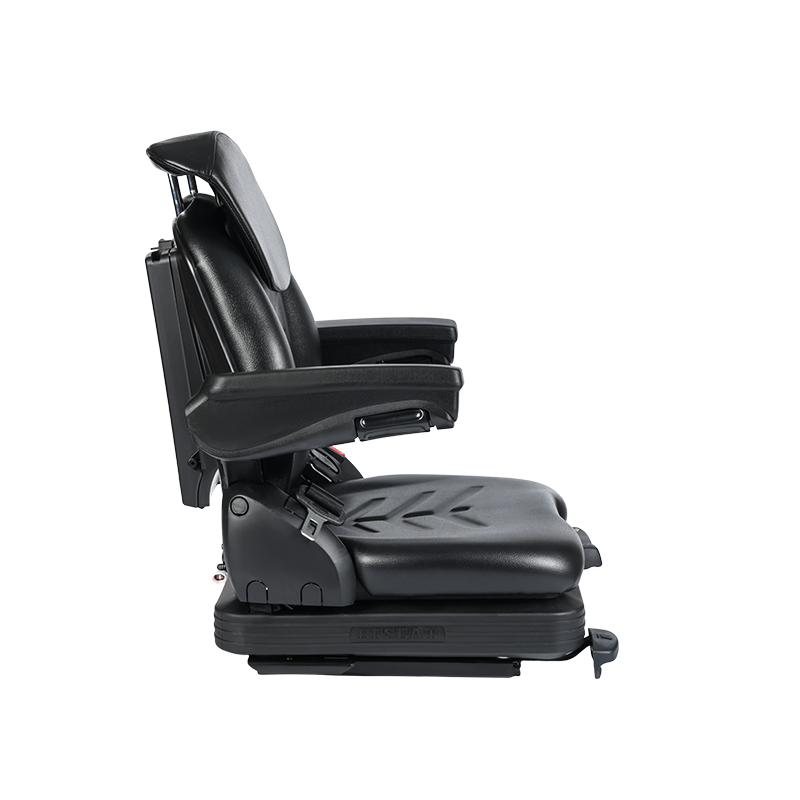 BF16 High-Performance Suspension Seat for Stackers with Extensive Lumbar & Slide Adjustment