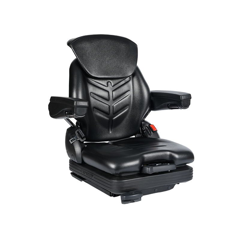 BF16 High-Performance Suspension Seat for Stackers with Extensive Lumbar & Slide Adjustment