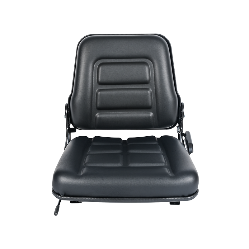 BF1-2 Foldable-Back Construction Machinery Seat for Compact Equipment Cabin Space Saving