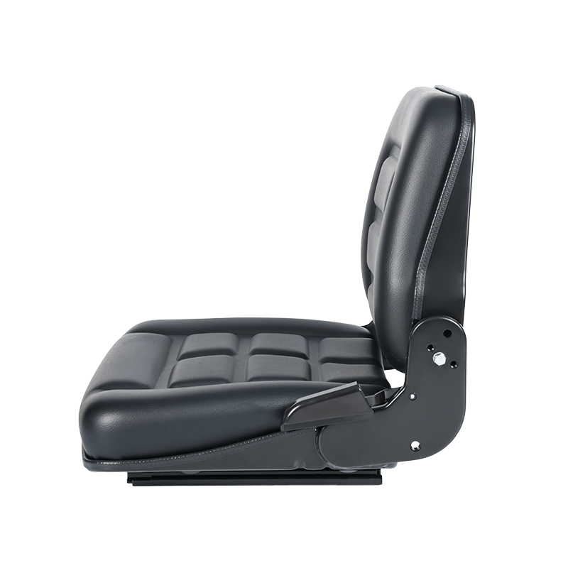 BF1-2 Foldable-Back Construction Machinery Seat for Compact Equipment Cabin Space Saving