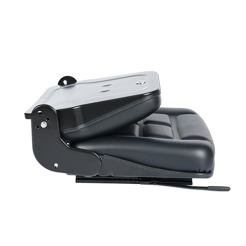BF1-2 Foldable-Back Construction Machinery Seat for Compact Equipment Cabin Space Saving
