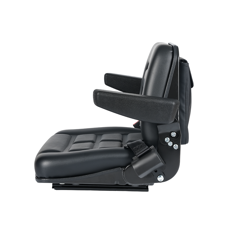 BF1-3ABCD Fully Equipped Mechanical Suspension Construction Seat with Armrests, Seatbelt, OPS & Pocket