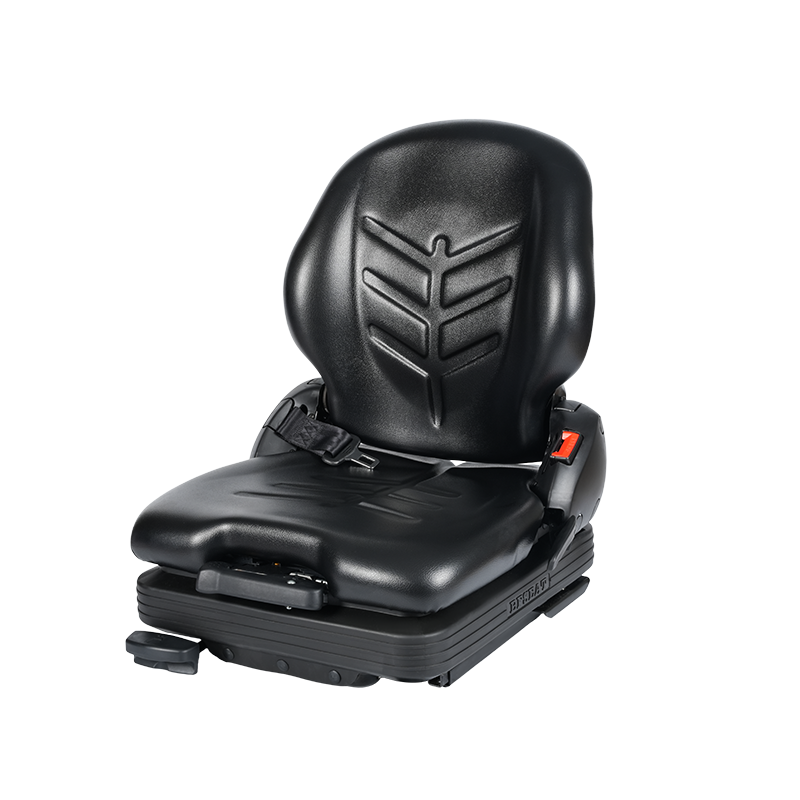 BF16 Full-Suspension Heavy-Duty Construction Seat with Selectable 60/80mm Travel & Wide Weight Range