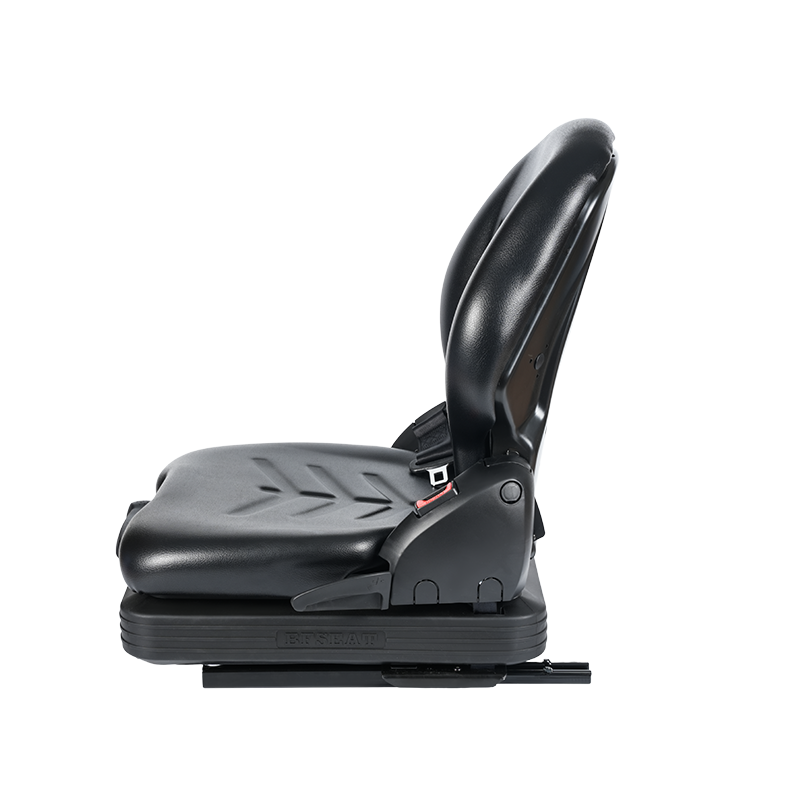 BF16 Full-Suspension Heavy-Duty Construction Seat with Selectable 60/80mm Travel & Wide Weight Range
