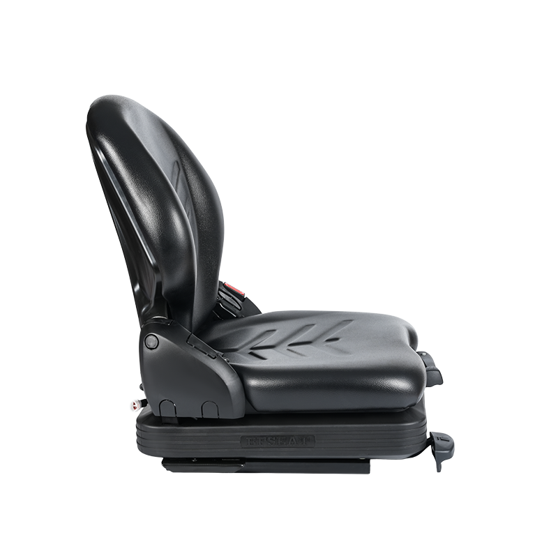 BF16 Full-Suspension Heavy-Duty Construction Seat with Selectable 60/80mm Travel & Wide Weight Range