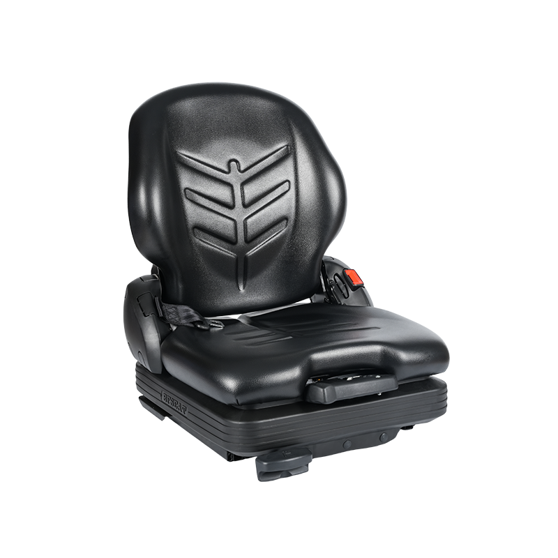BF16 Full-Suspension Heavy-Duty Construction Seat with Selectable 60/80mm Travel & Wide Weight Range