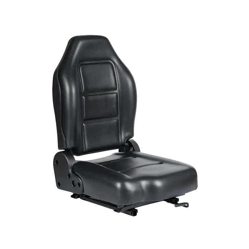 BF6-2 Economical Adjustable Backrest Construction Machinery Seat with Multi Mounting Size Compatibility